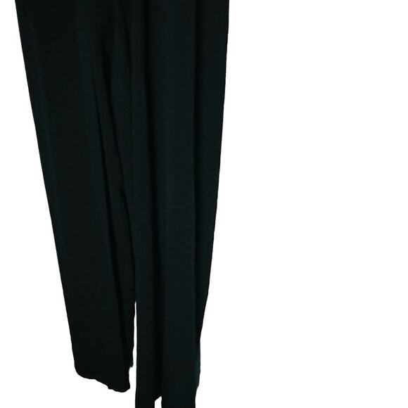 JILL STUART Black Popover Jumpsuit Sleeveless Crewneck Wide Leg Jumpsuit Size 4 - Picture 12 of 13